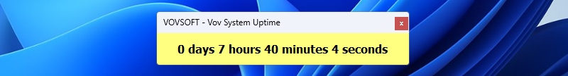 Vov System Uptimeͼ1