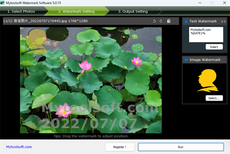 Mytoolsoft Watermark Software԰ͼ2