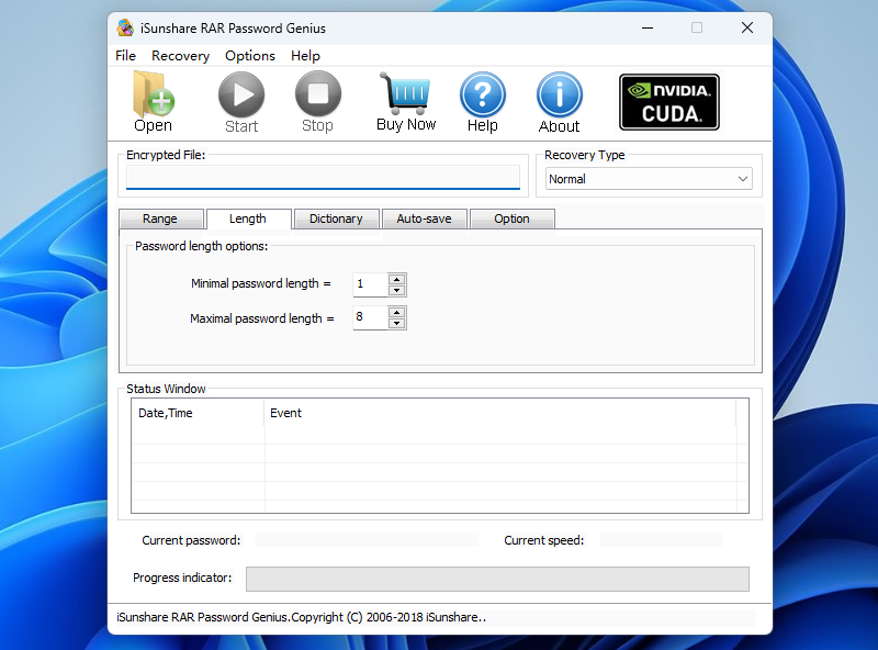 iSunshare RAR Password Geniusͼ1