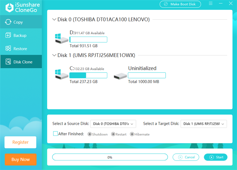 iSunshare CloneGoͼ2