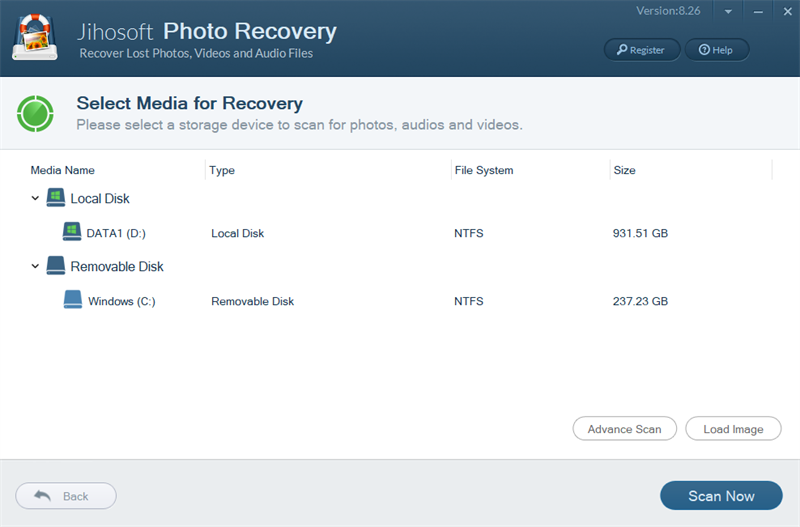 Jihosoft Photo Recoveryͼ2