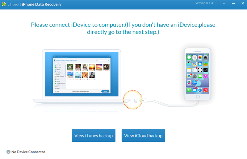 Jihosoft iPhone Data Recoveryͼ1