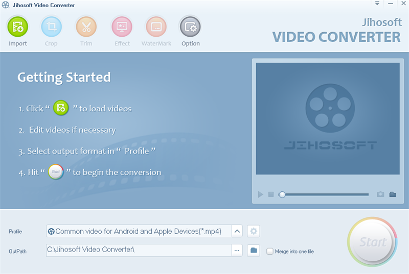 Jihosoft Video Converterͼ1
