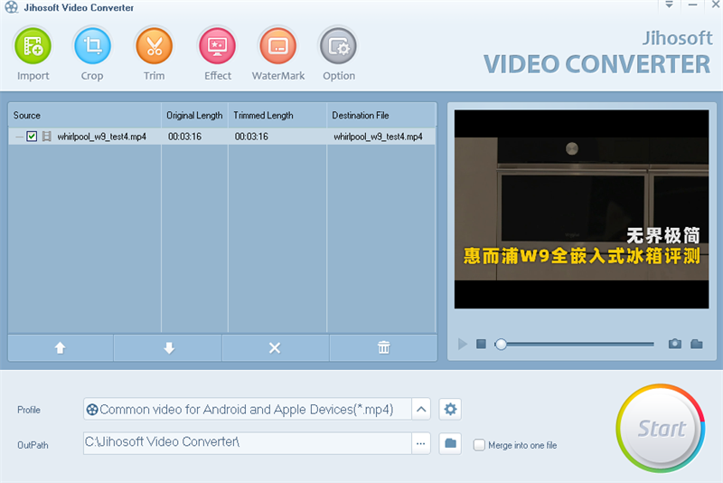 Jihosoft Video Converterͼ2