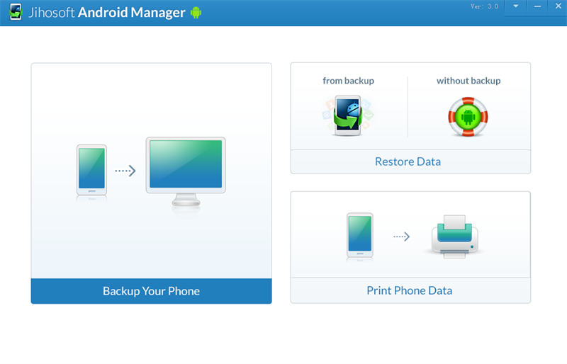 Jihosoft Android Managerͼ2