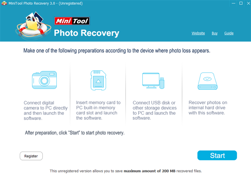 MiniTool Photo Recoveryͼ1