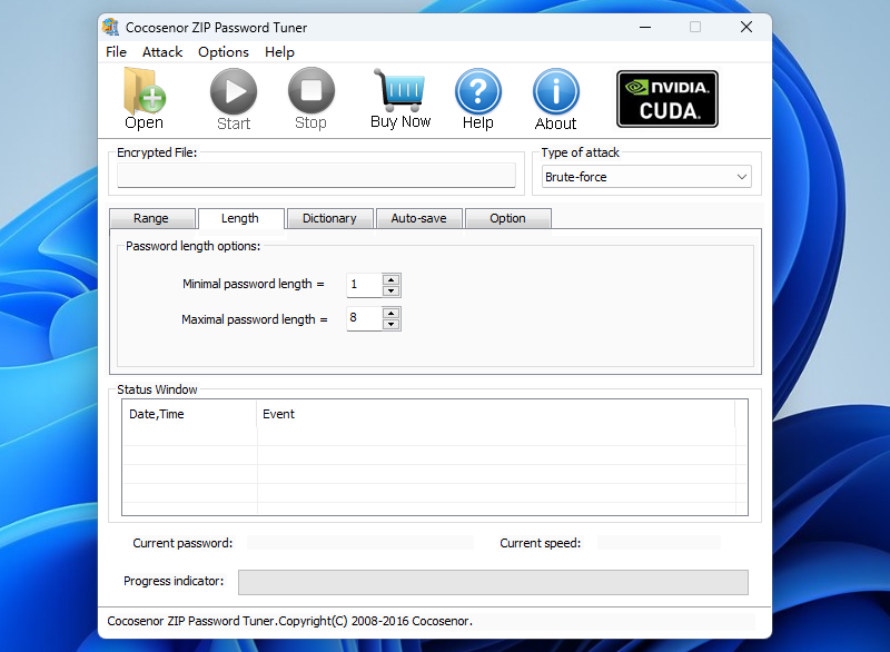 Cocosenor ZIP Password Tunerͼ2
