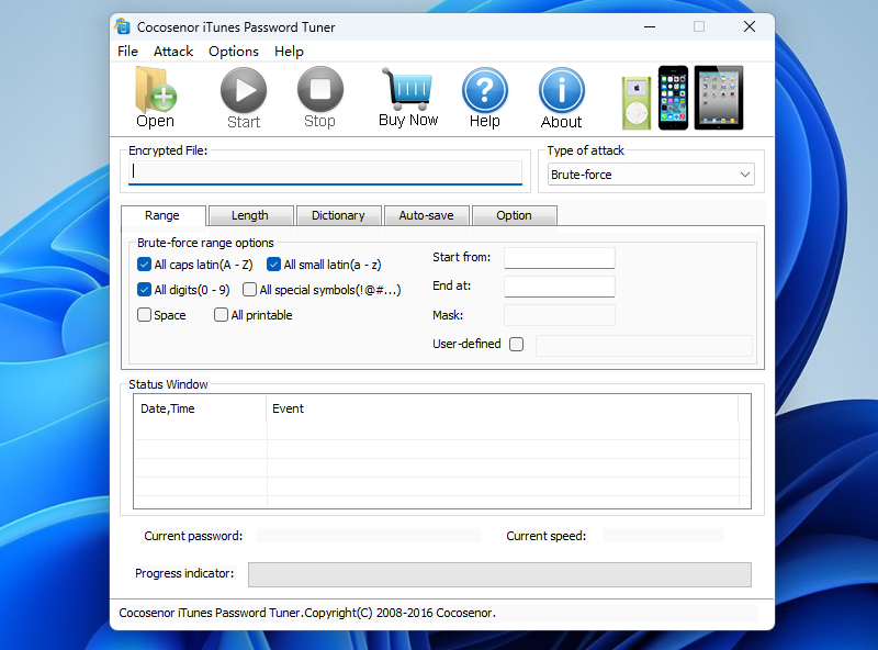 Cocosenor iTunes Password Tunerͼ2