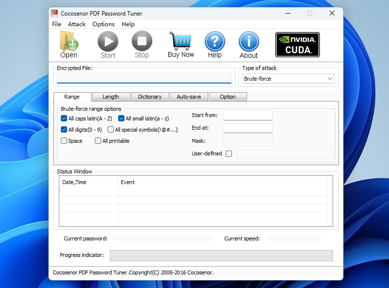 Cocosenor PDF Password Tunerͼ1