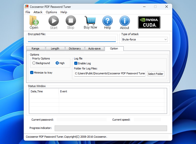Cocosenor PDF Password Tunerͼ3