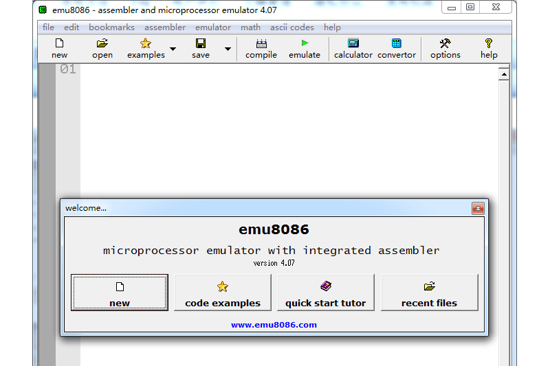 Emu8086 - Microprocessor Emulatorͼ3