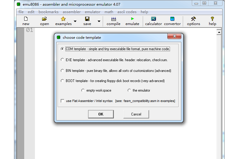 Emu8086 - Microprocessor Emulatorͼ6