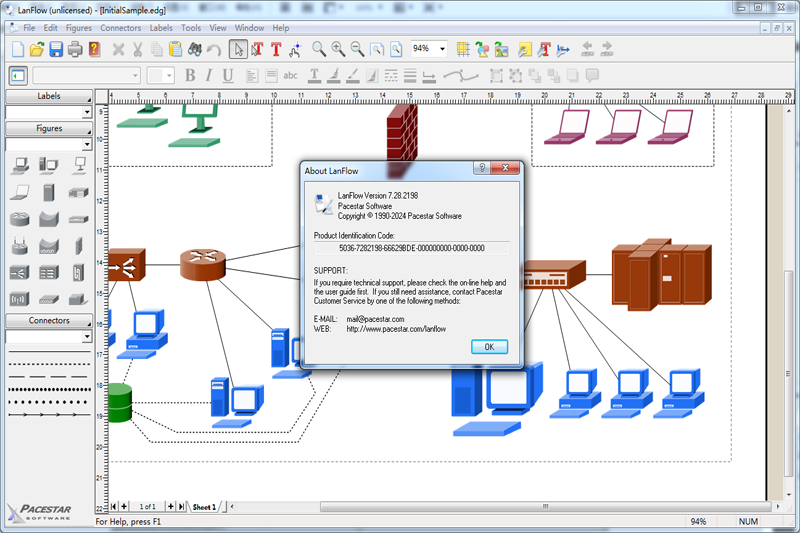 LanFlow Net Diagrammerͼ2