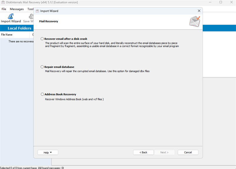 DiskInternals Mail Recoveryͼ2