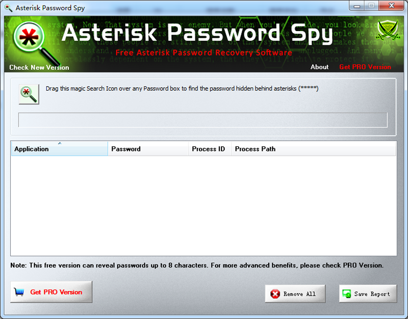 Asterisk Password Spyͼ1
