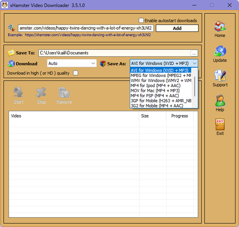 xHamster Video Downloaderͼ4