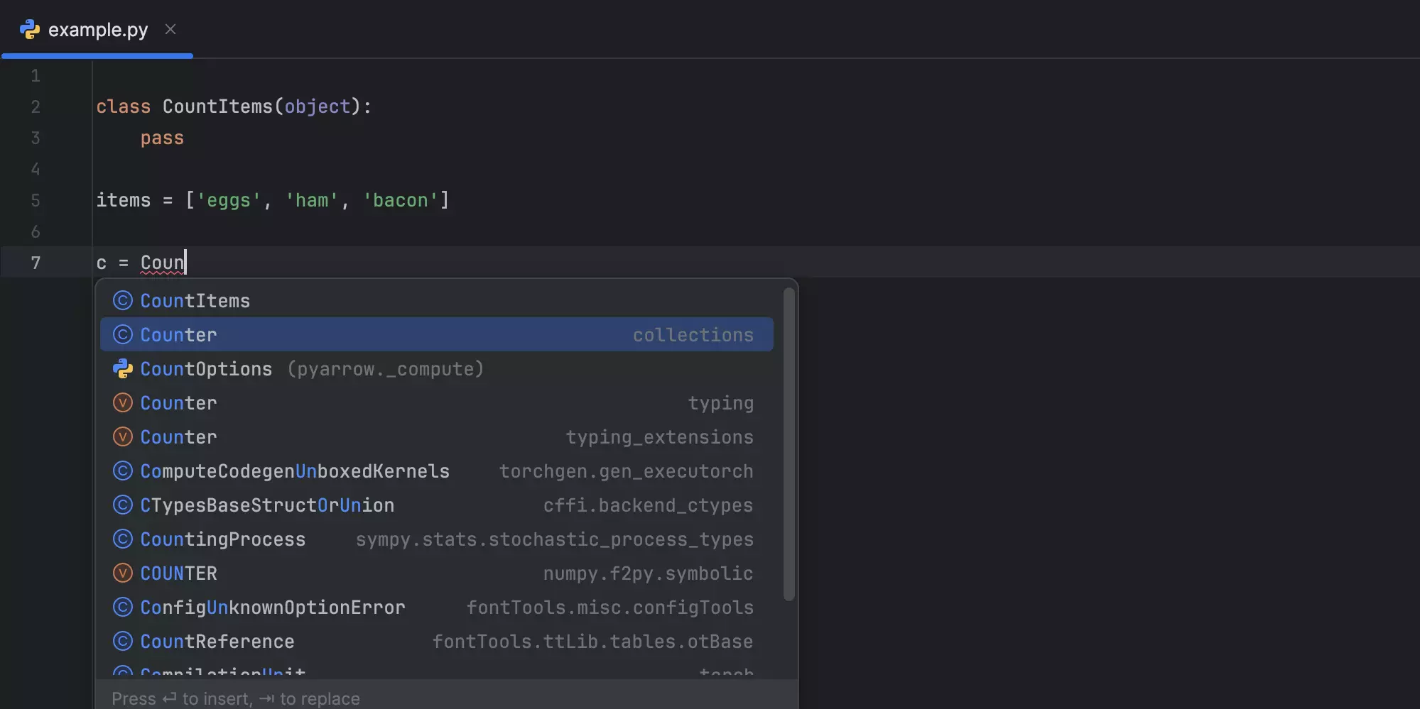 PyCharm Community Editionͼ5