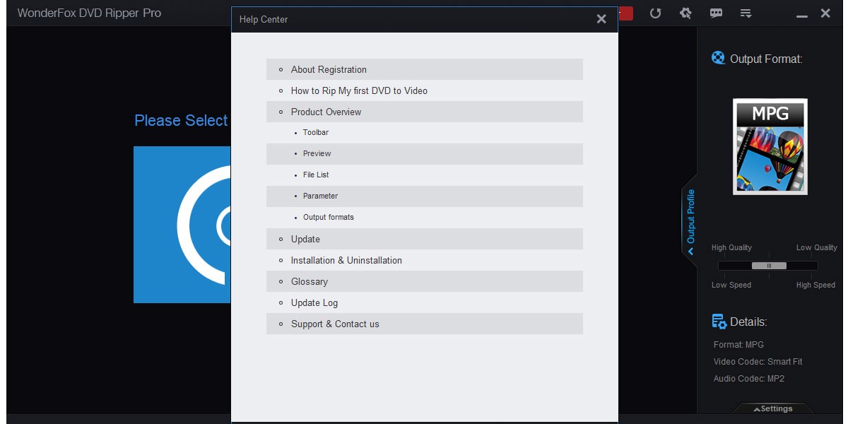 WonderFox DVD Ripper Proͼ1