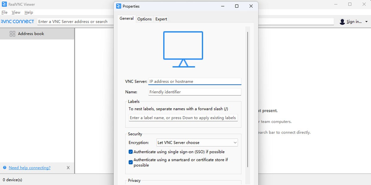 VNC Viewer Macͼ5