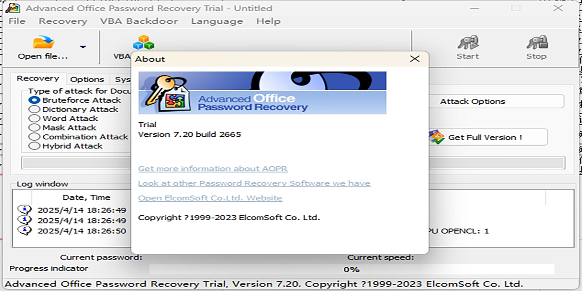 Advanced Office Password Recoveryͼ3