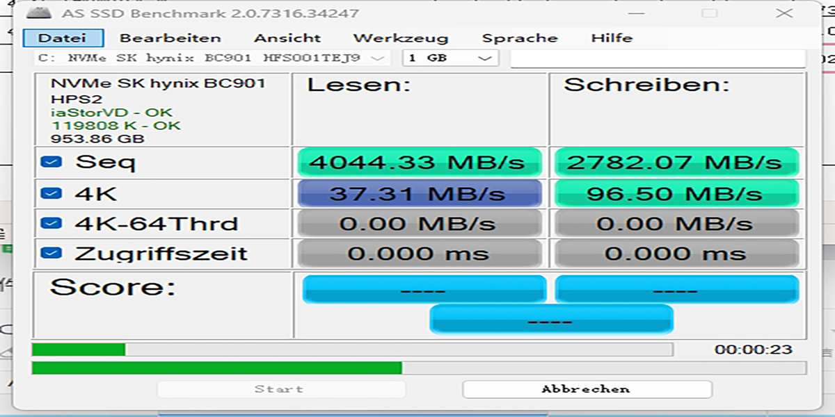 AS SSD Benchmarkͼ3