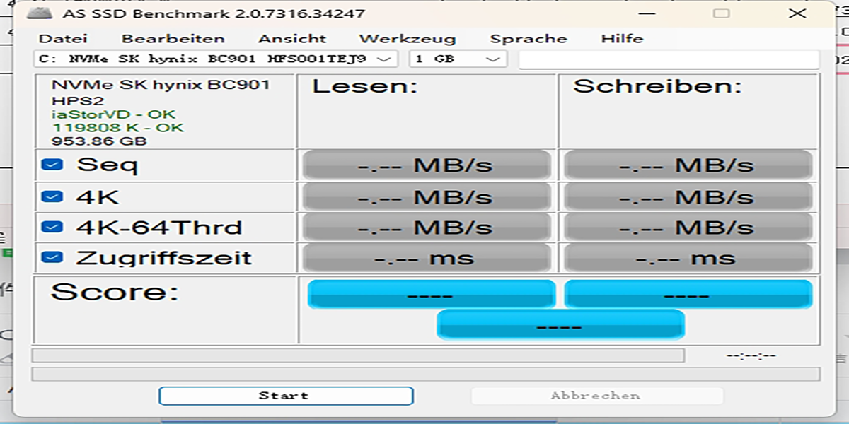 AS SSD Benchmarkͼ1