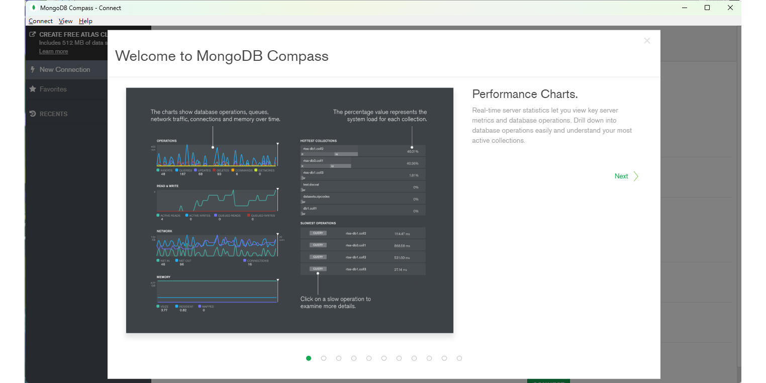 MongoDB Compassͼ1