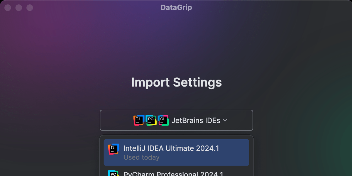 JetBrains DataGrip Mac���ͼ4